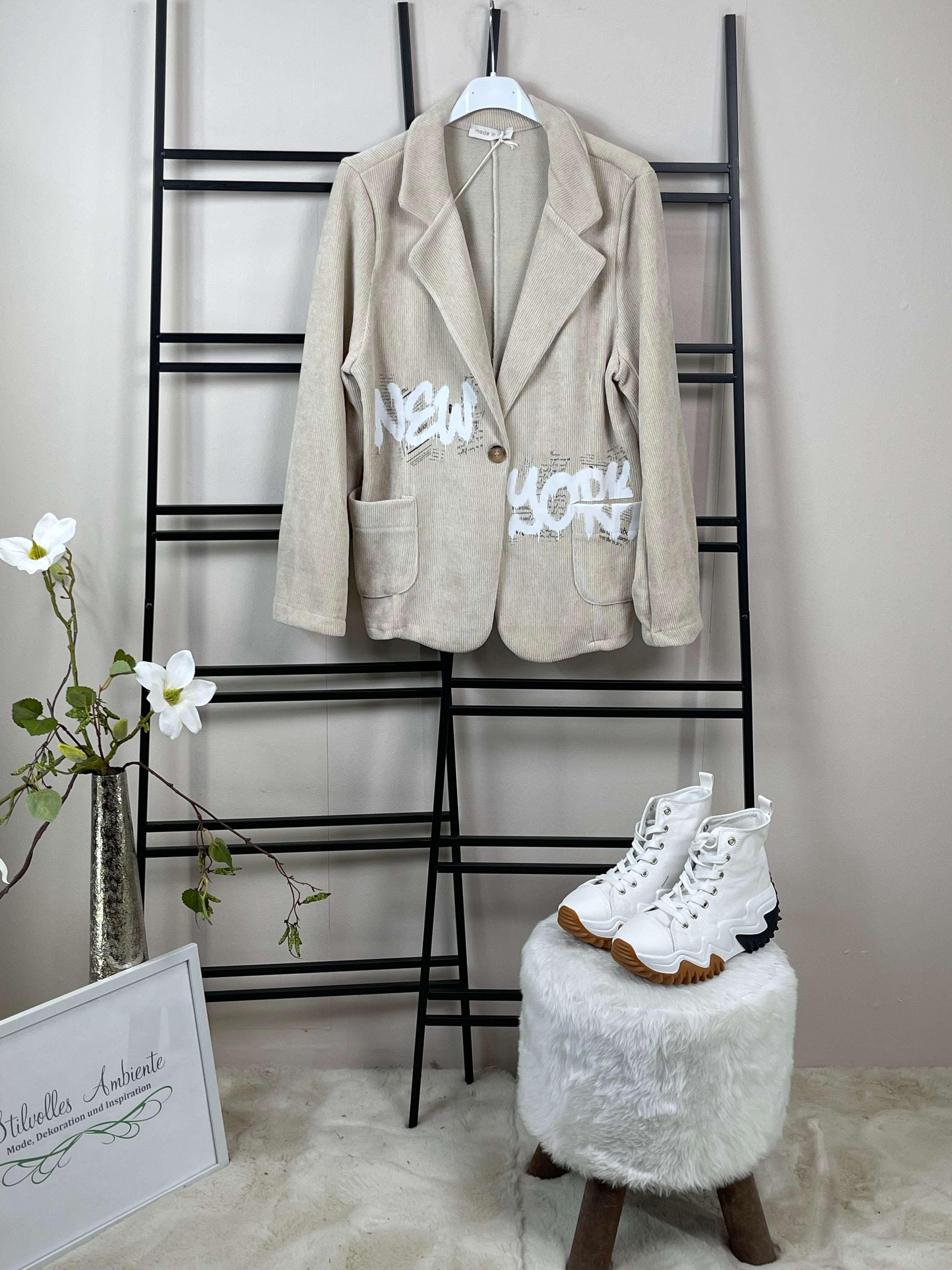 !!!!KEINE RETOURE MÖGLICH!!!! 
Blazer „New York“ Einheitsgrösse Gr. 36 - 40