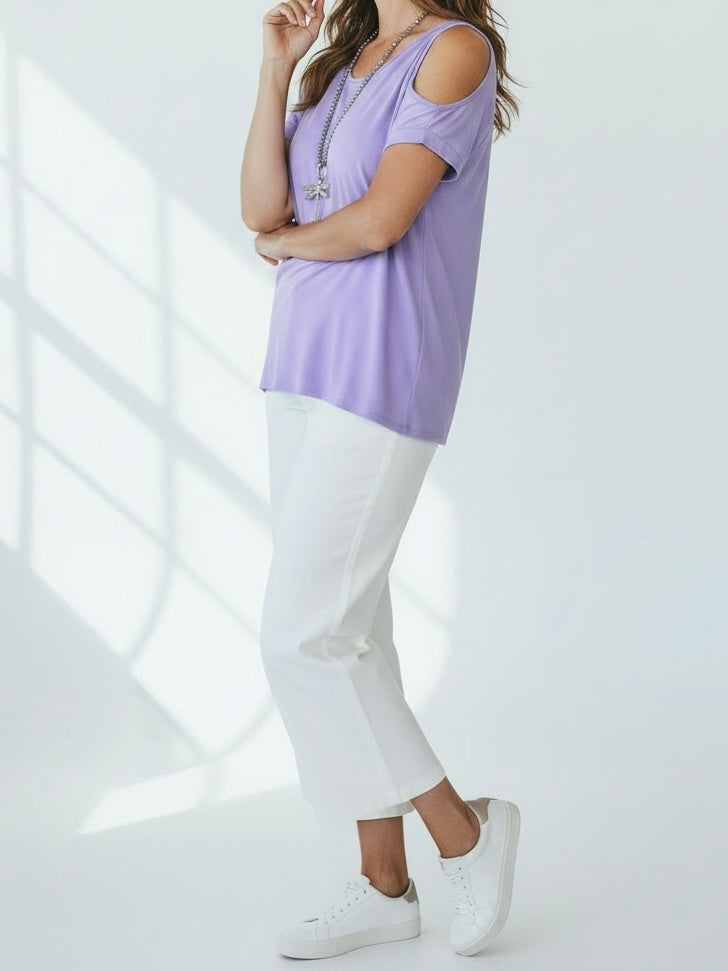 Schickes Shirt „Off Shoulder“ in 3 Farben