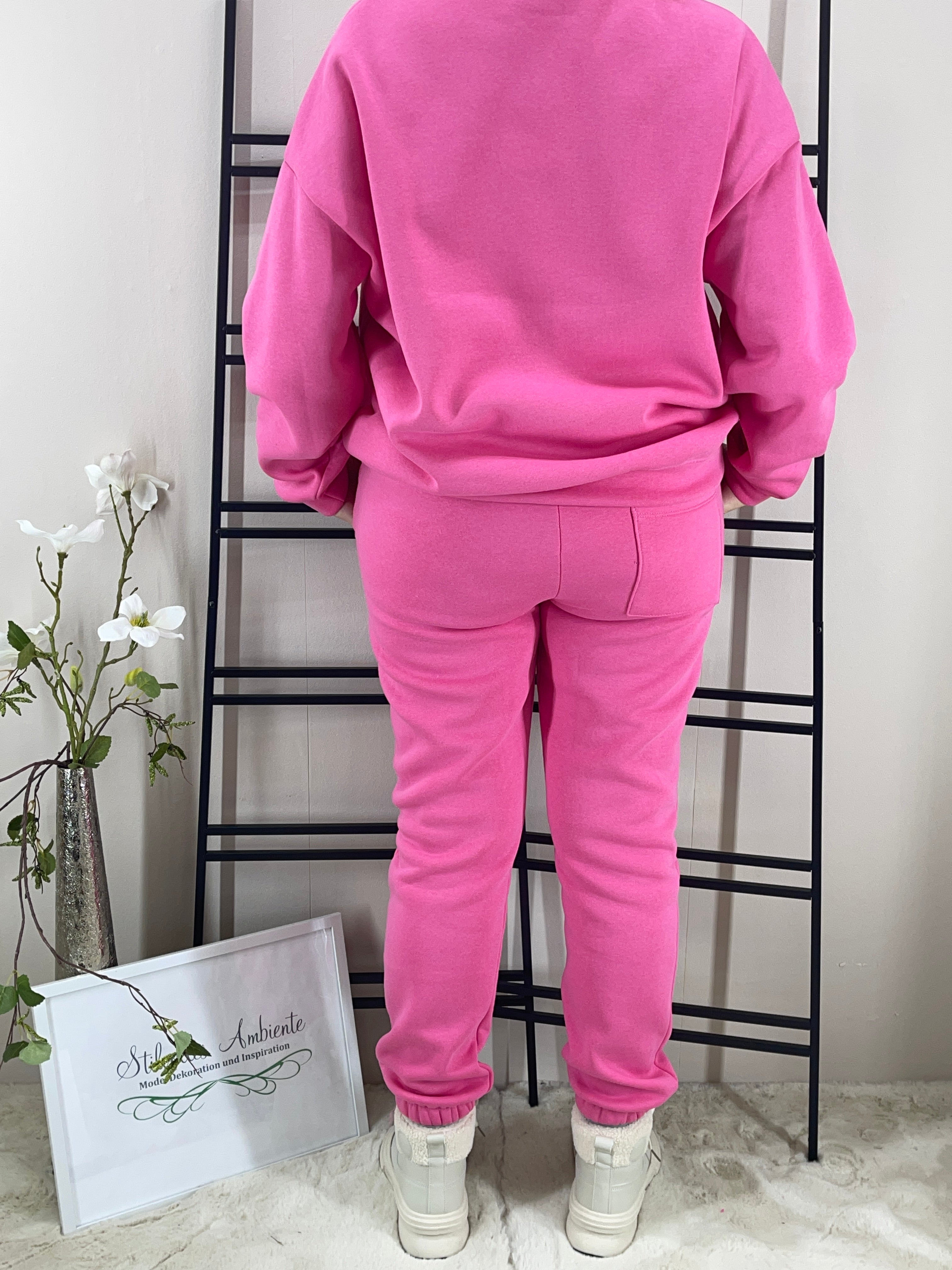 2 tlg. Kombi „Smile“  Einheitsgröße Gr. 36 - 42 in 5 Farben