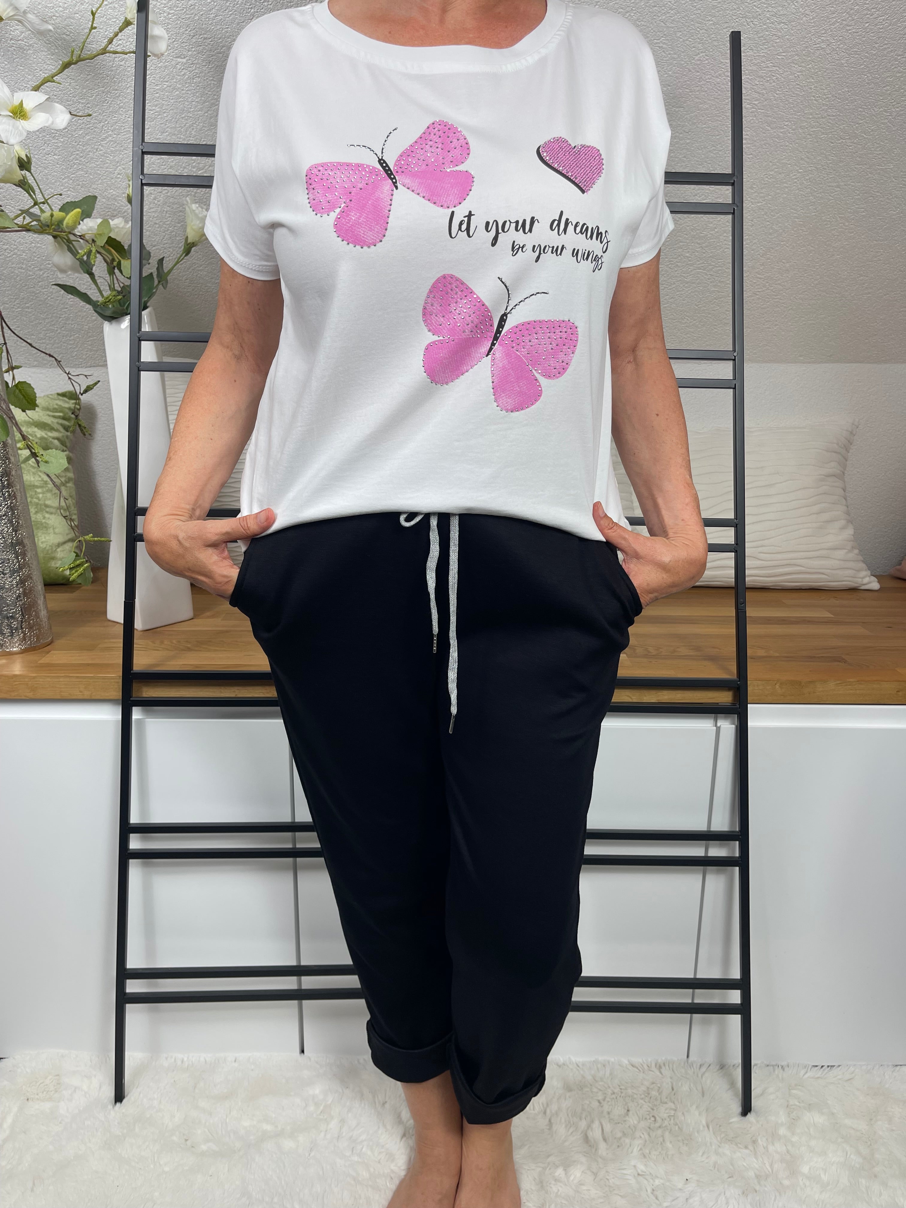 Damen Jogpant „Fluffi“ Einheitsgrösse Gr. 38 - 42 in 7 Farben