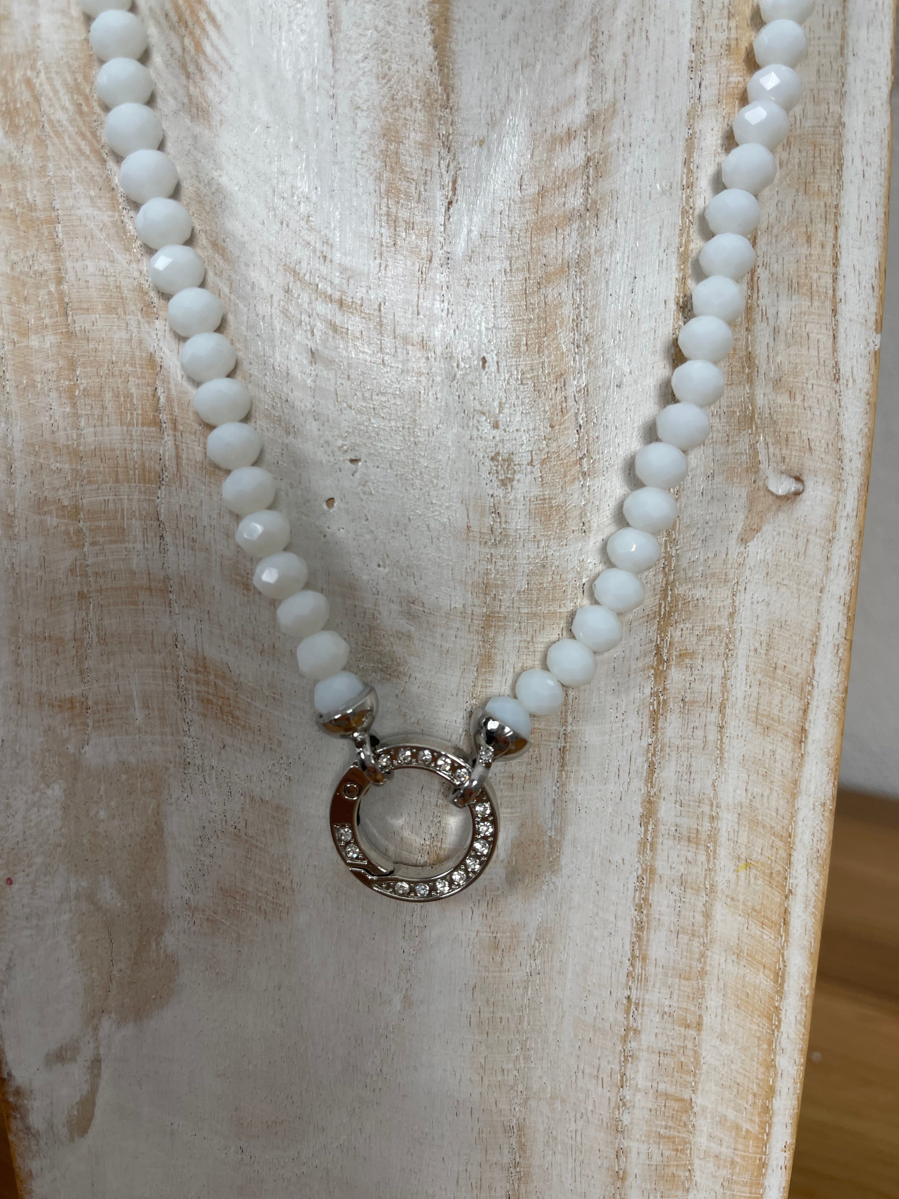 Vario - Perlen - Kette ca. 80 cm verschiedene Farben