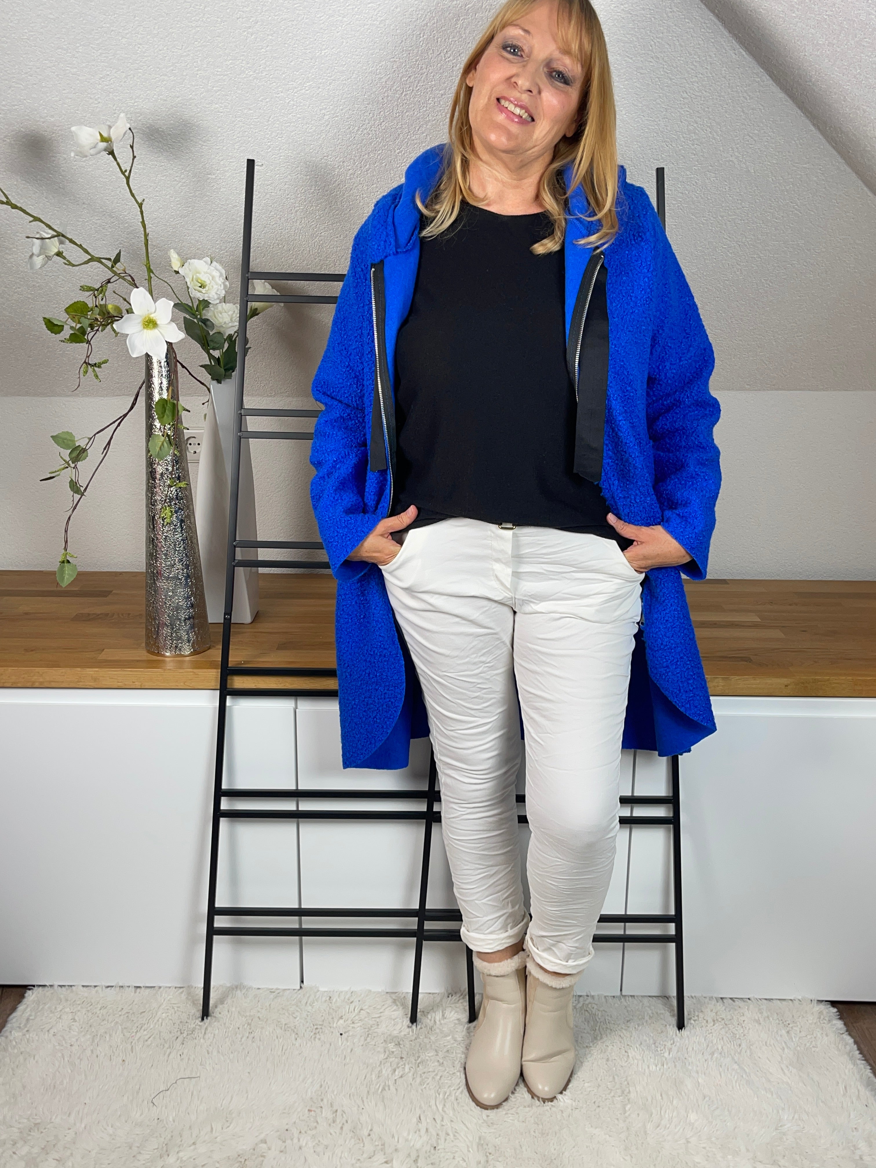 !!!!KEINE RETOURE MÖGLICH!!!! Teddy - Mantel „Beautiful“ Einheitsgrösse Gr. 36 - 44