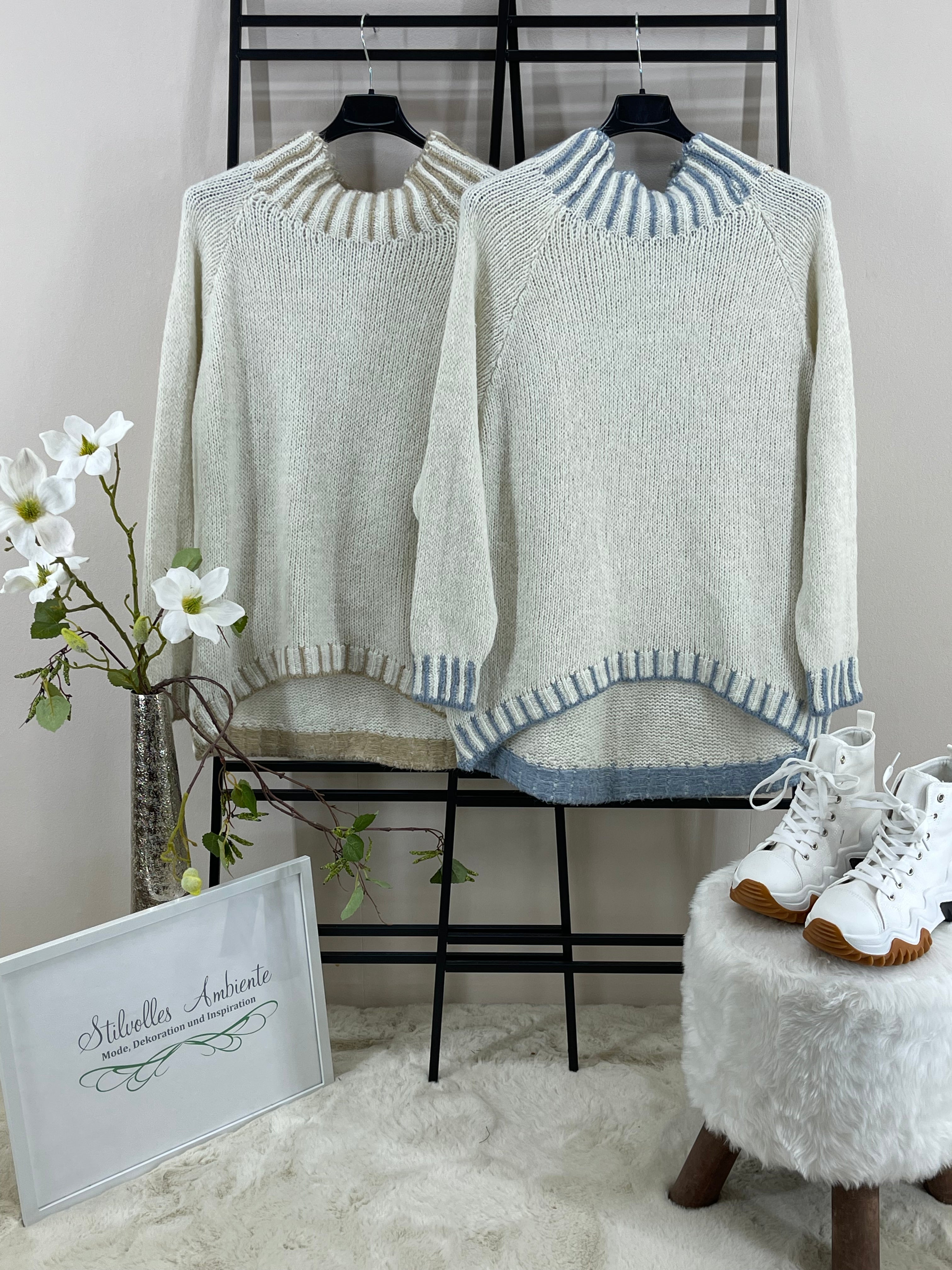 Damen Strick - Pullover Einheitsgröße Gr. 36 - 42 in vielen Farben