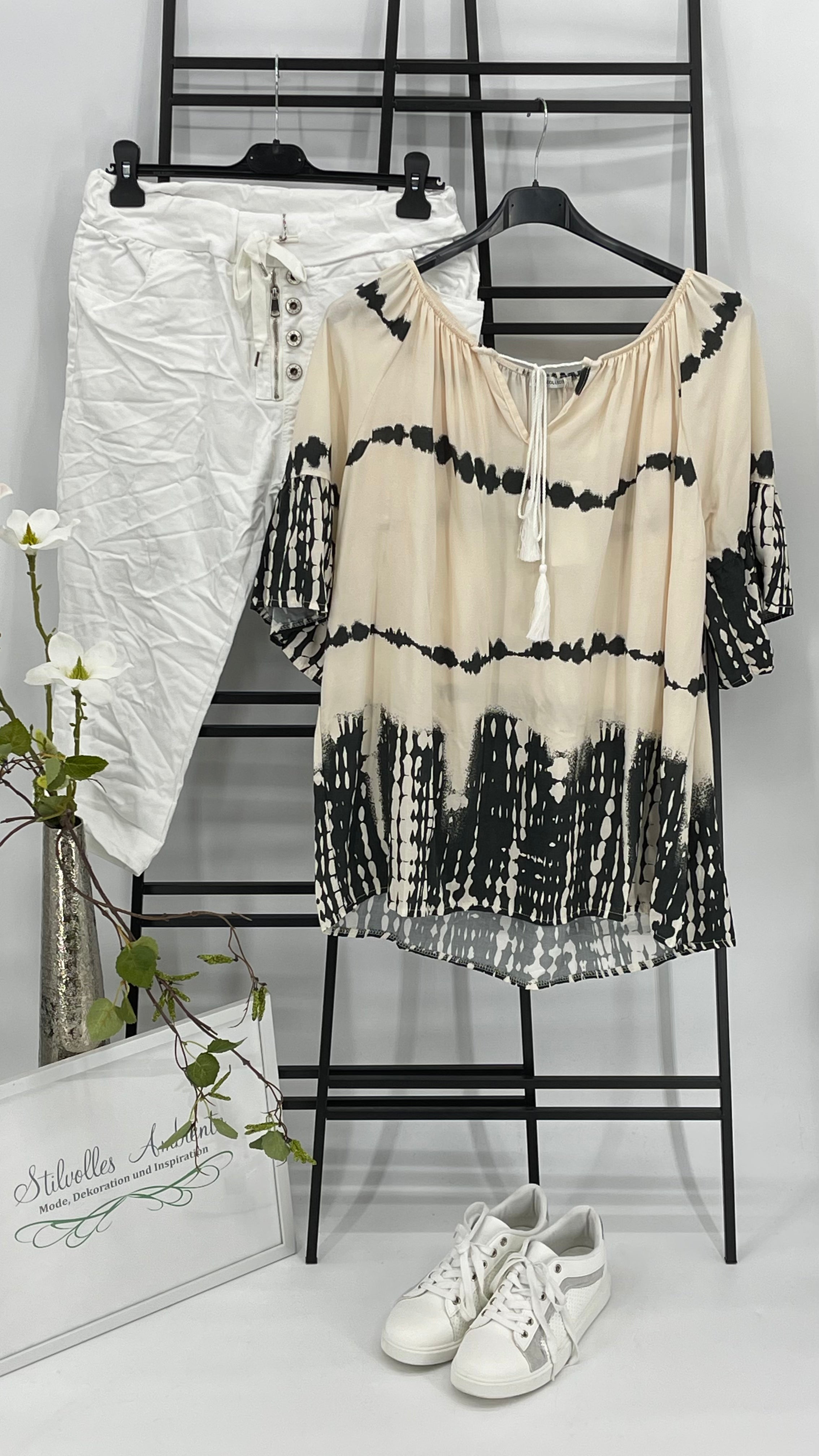 !!!!KEINE RETOURE MÖGLICH!!!!3/4 Hose mit Kordel Einheitsgrösse Gr. 36 - 40/42