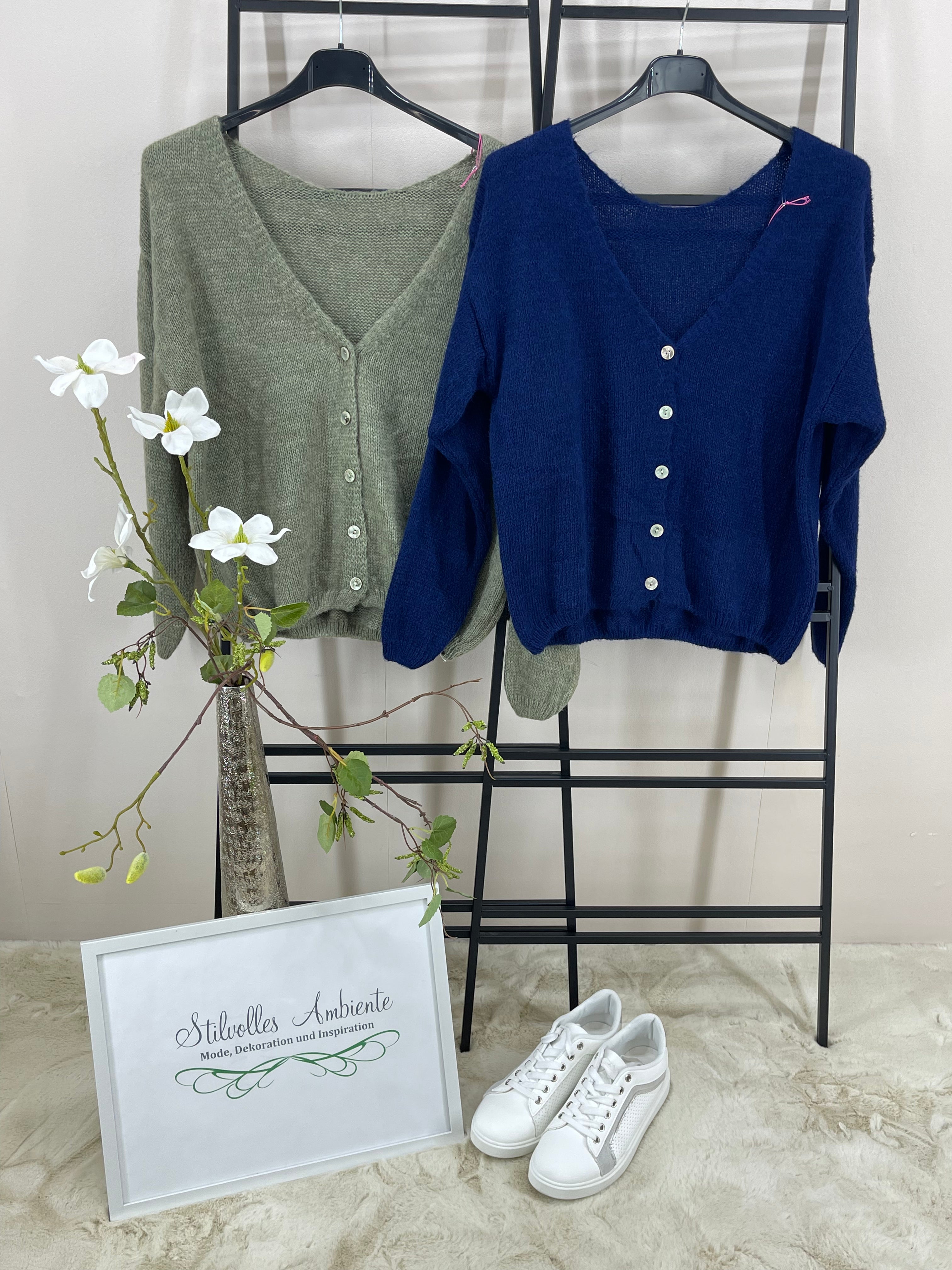 !!!!KEINE RETOURE MÖGLICH!!!! Strickjacke „Wendy“ Einheitsgrösse Gr. 36 - 44