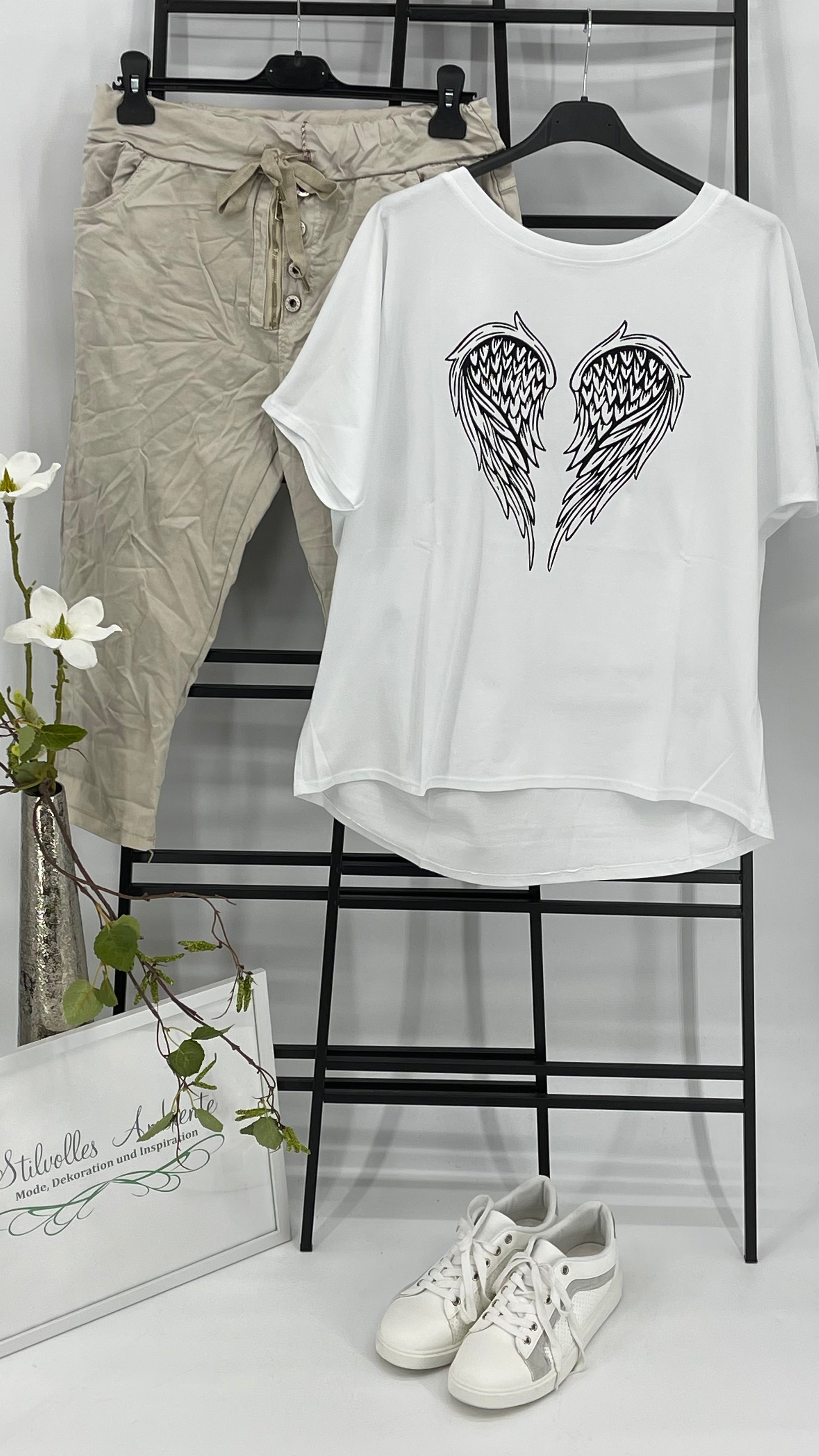 !!!!KEINE RETOURE MÖGLICH!!!!3/4 Hose mit Kordel Einheitsgrösse Gr. 36 - 40/42