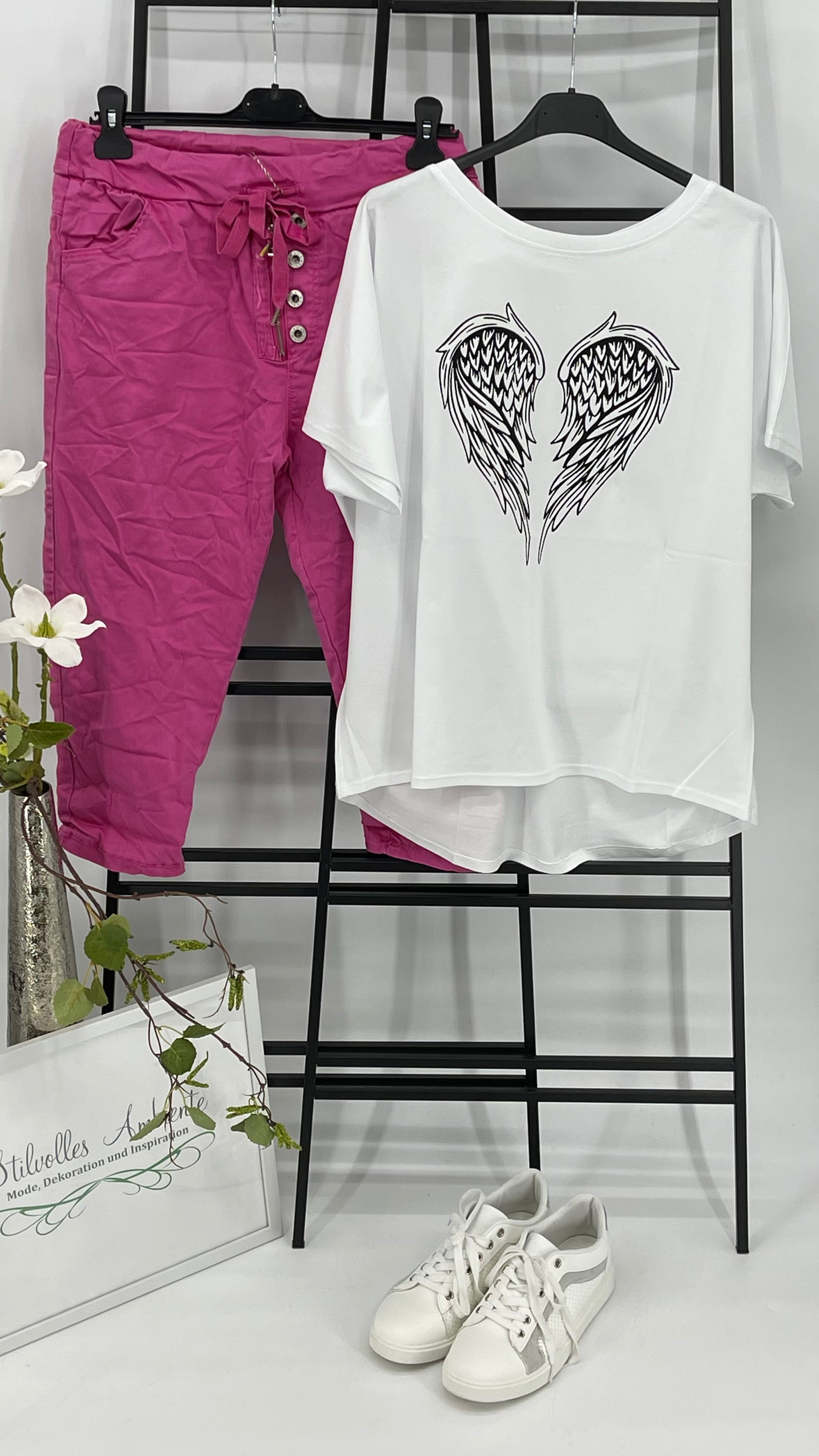 !!!!KEINE RETOURE MÖGLICH!!!!3/4 Hose mit Kordel Einheitsgrösse Gr. 36 - 40/42