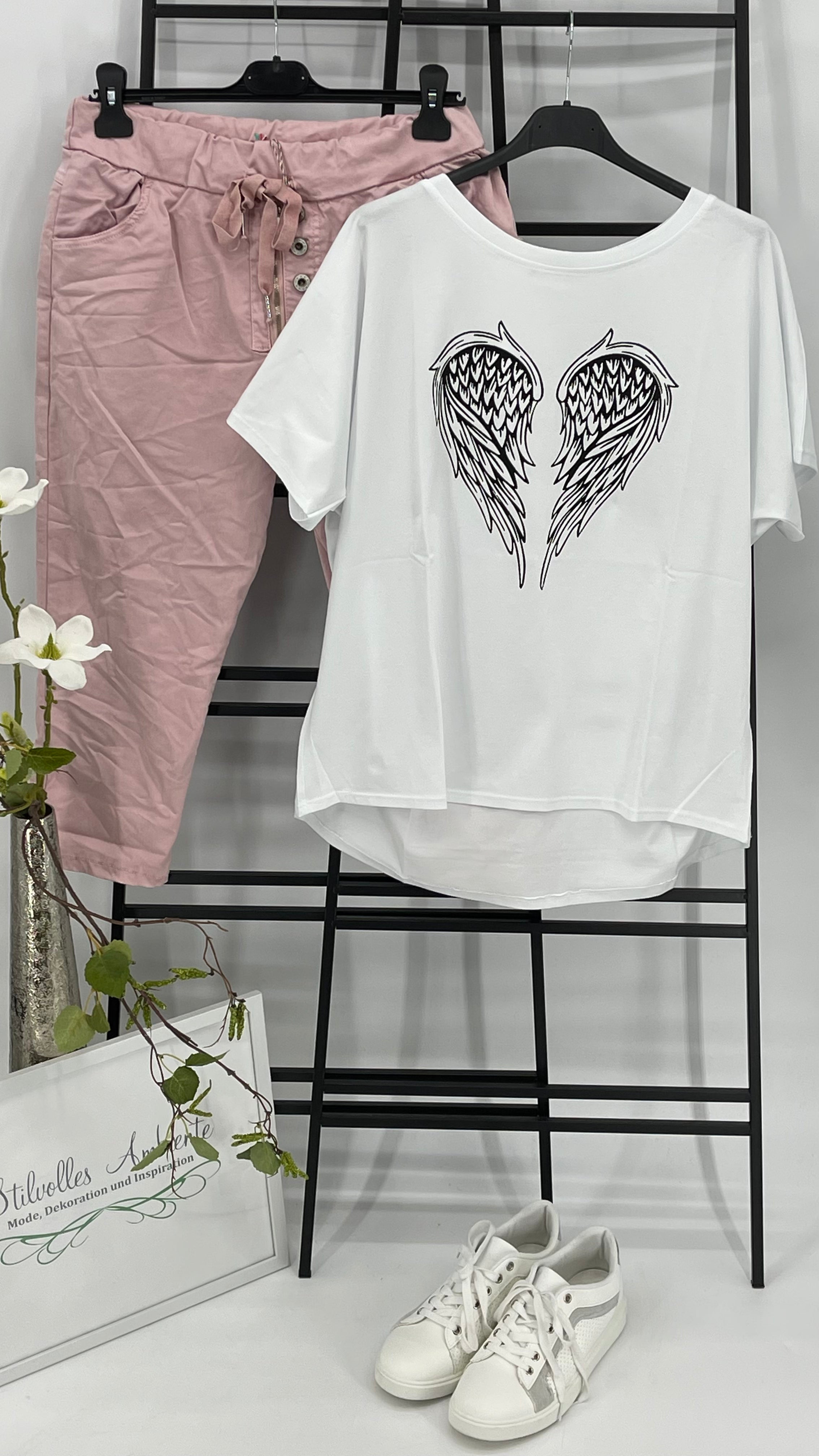 !!!!KEINE RETOURE MÖGLICH!!!!3/4 Hose mit Kordel Einheitsgrösse Gr. 36 - 40/42