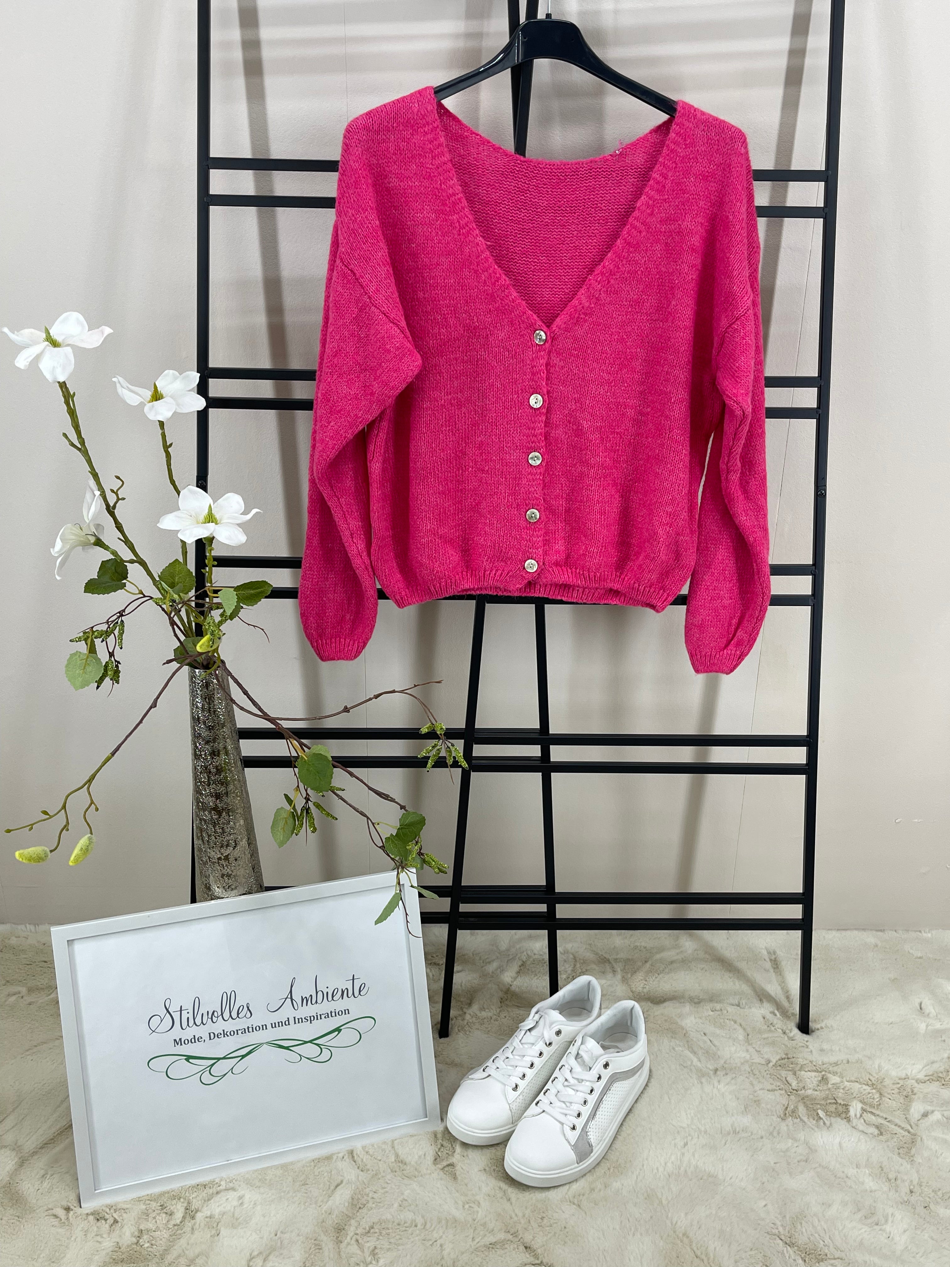 !!!!KEINE RETOURE MÖGLICH!!!! Strickjacke „Wendy“ Einheitsgrösse Gr. 36 - 44