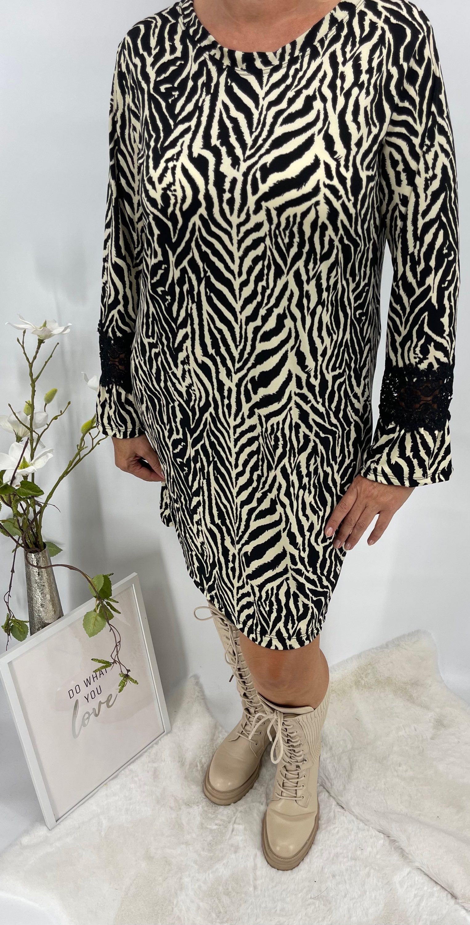 !!!!KEINE RETOURE MÖGLICH!!!! Tunika - Kleid Einheitsgrösse Gr. 36 - 44