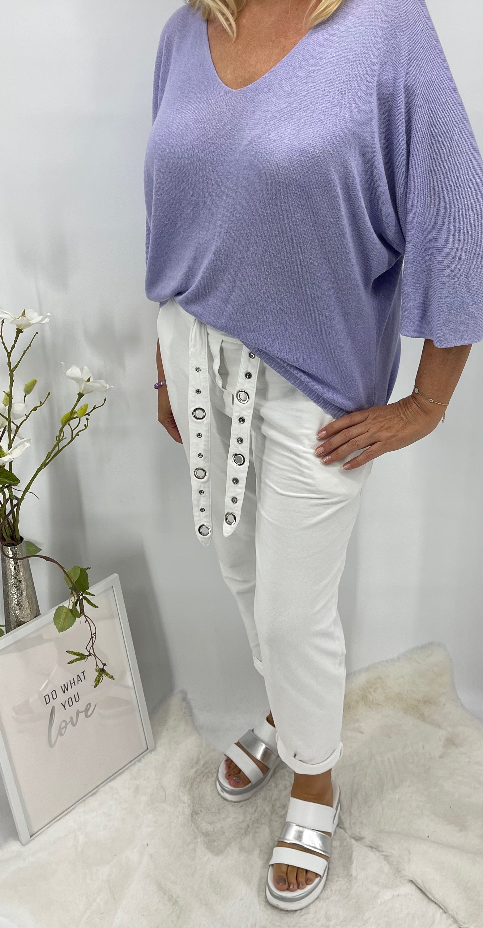 !!!!KEINE RETOURE MÖGLICH!!!! 
Shirt “Feinstrick“  Einheitsgrösse Gr. 36 - 42 in 3 Farben