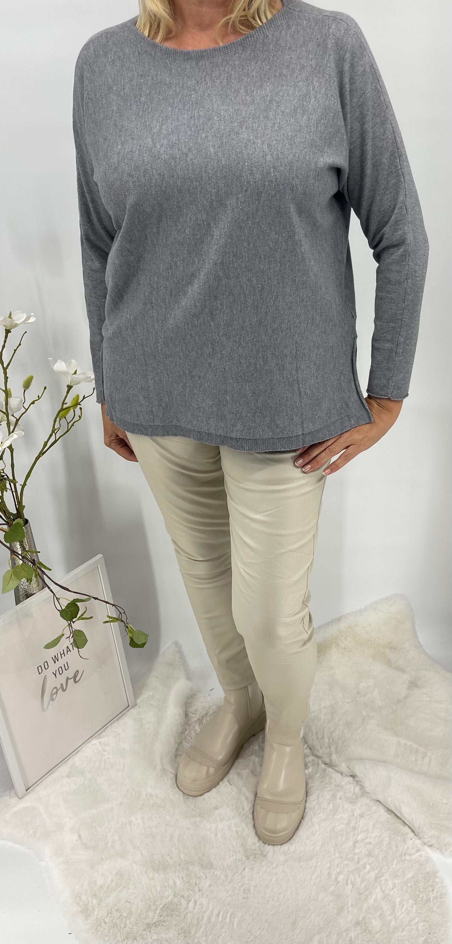 !!!!KEINE RETOURE MÖGLICH!!!! Pullover „Feinstrick“ Einheitsgrösse Gr. 36 - 44