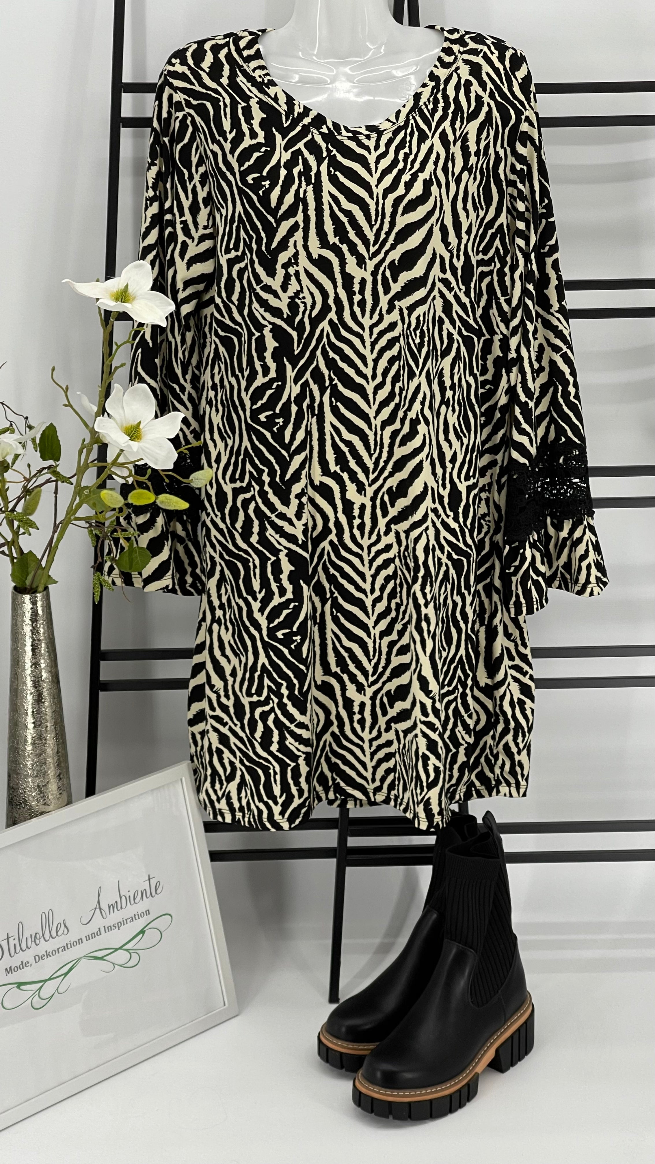 !!!!KEINE RETOURE MÖGLICH!!!! Tunika - Kleid Einheitsgrösse Gr. 36 - 44