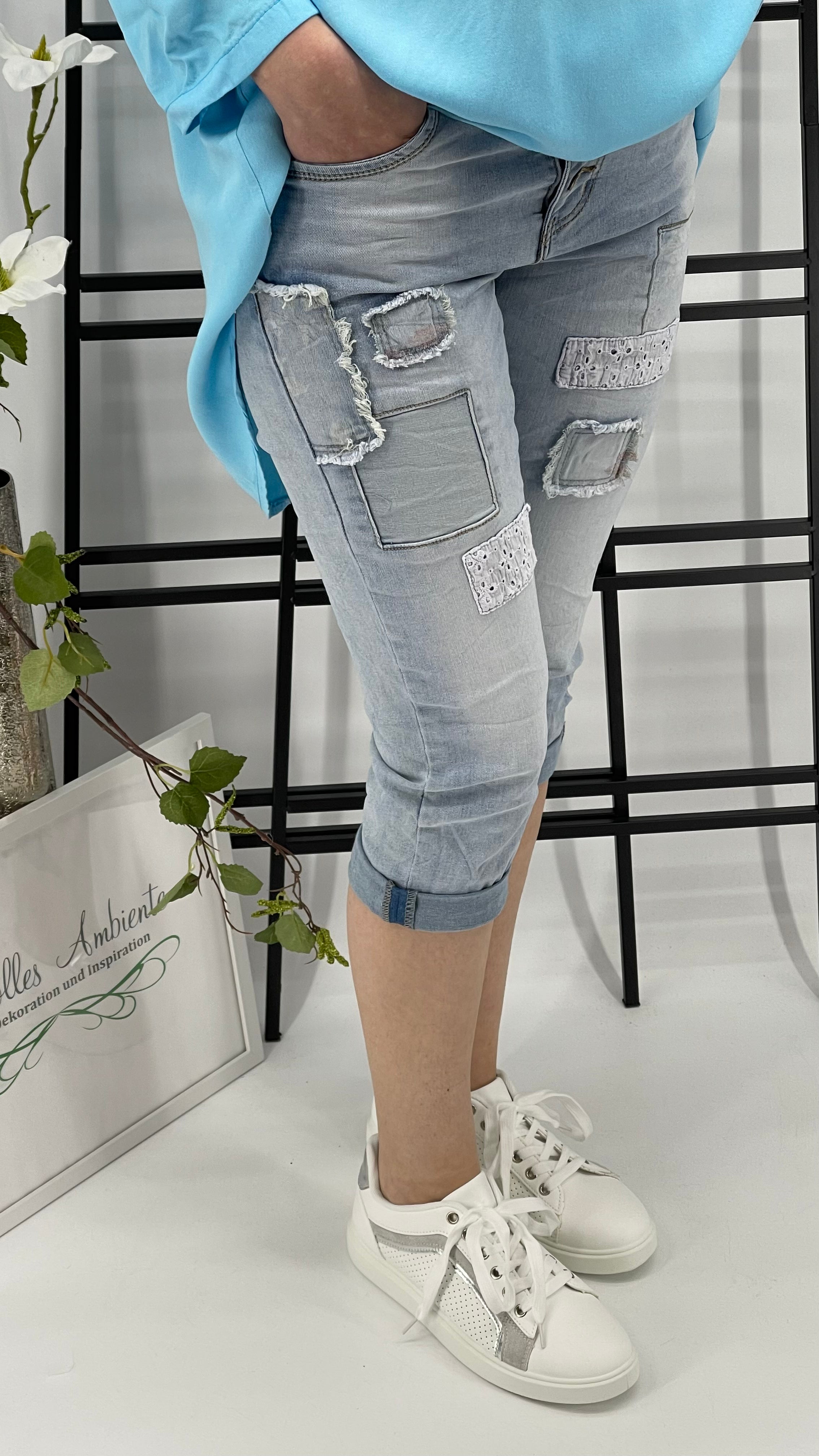 !!!!KEINE RETOURE MÖGLICH!!!! 
3/4 Jeans Gr. 34 - 42