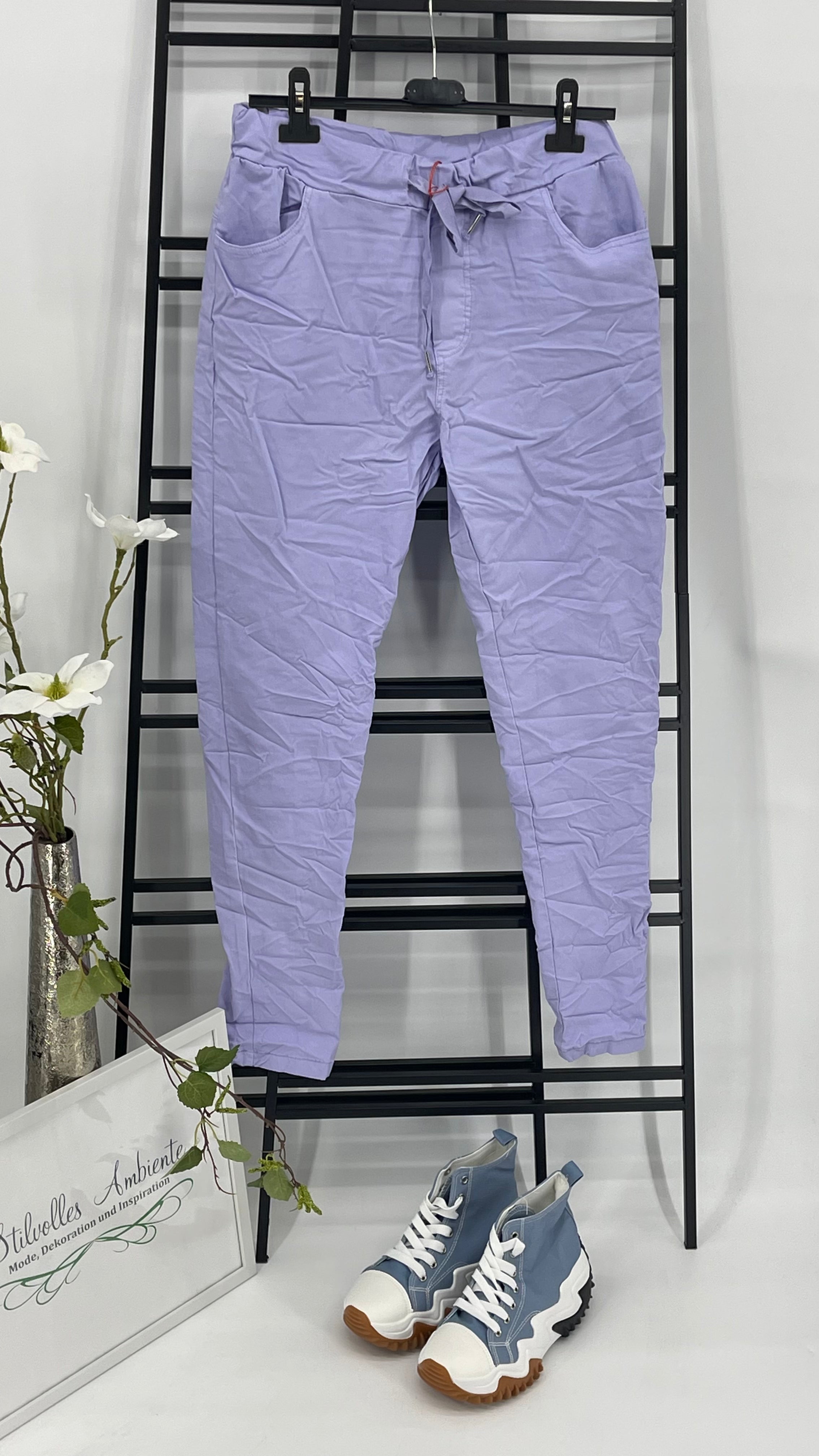 !!!!KEINE RETOURE Möglich!!!!Damen - Jogpant „Basic“ Einheitsgrösse Gr. 36 - 42 in 6 Farben