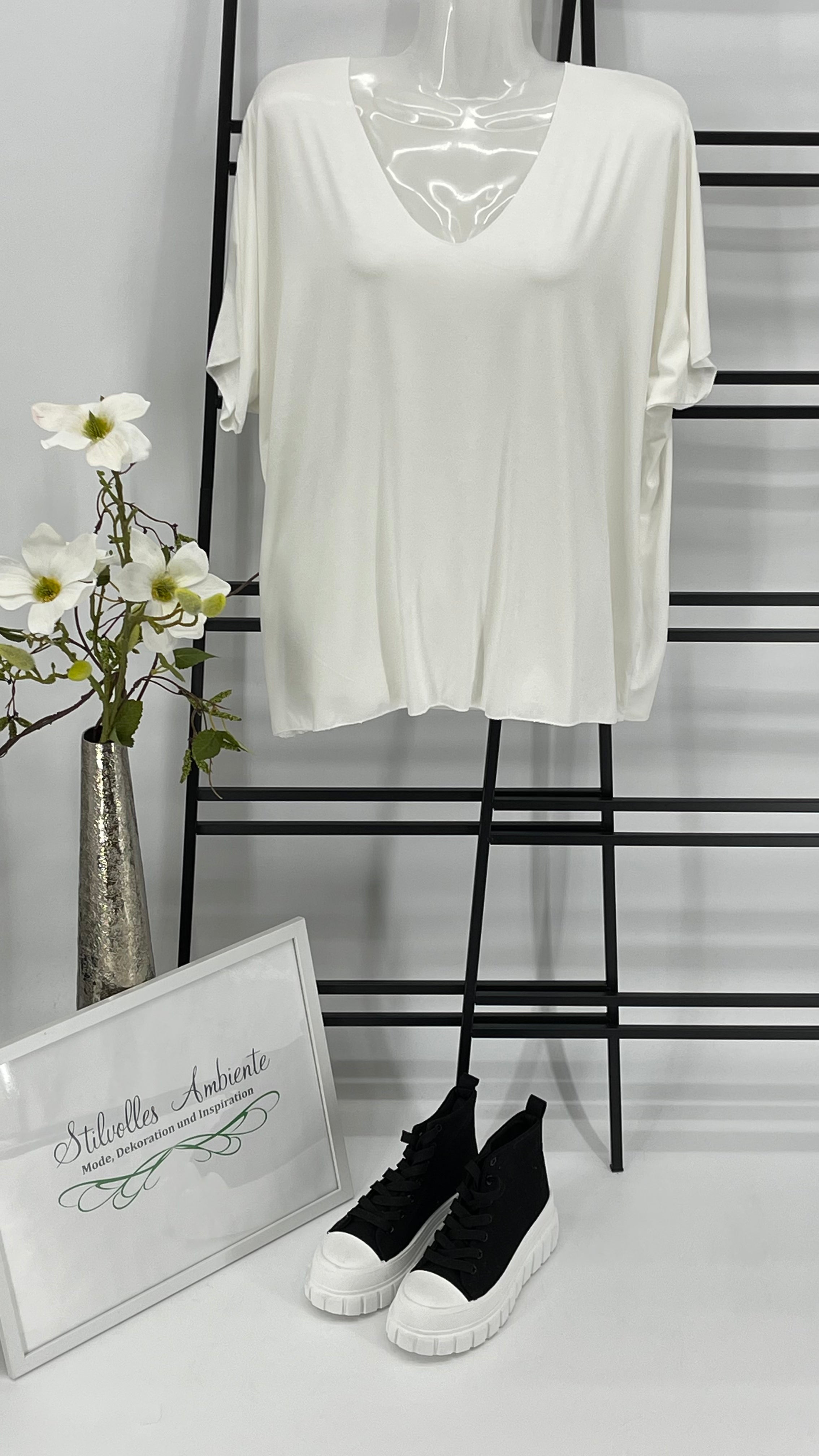 T - Shirt Einheitsgrösse Gr. 36 - 46 in 12 Farben