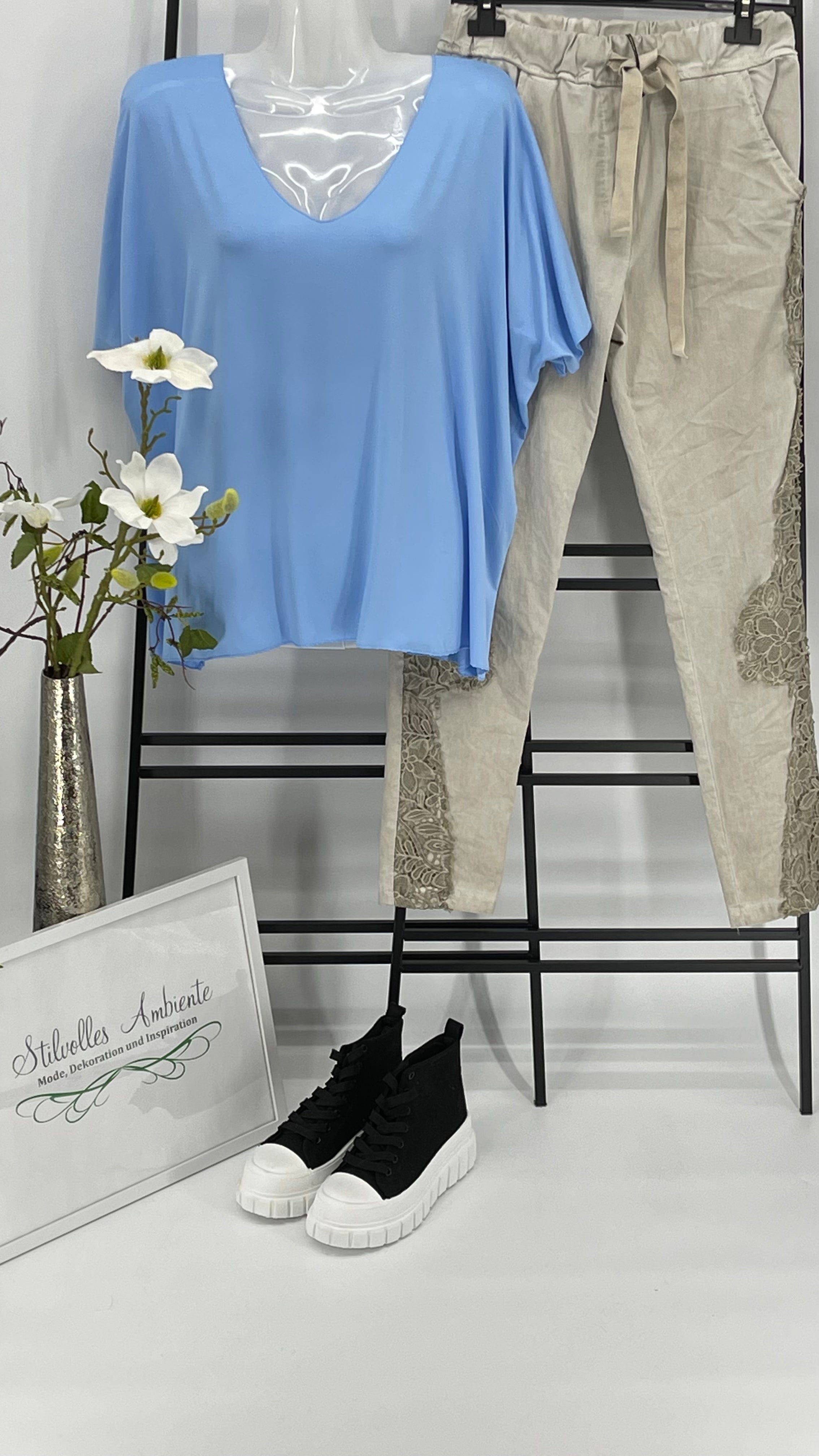 T - Shirt Einheitsgrösse Gr. 36 - 46 in 12 Farben